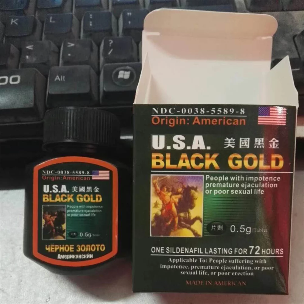 usa black gold effect 100% sex pill enhancer